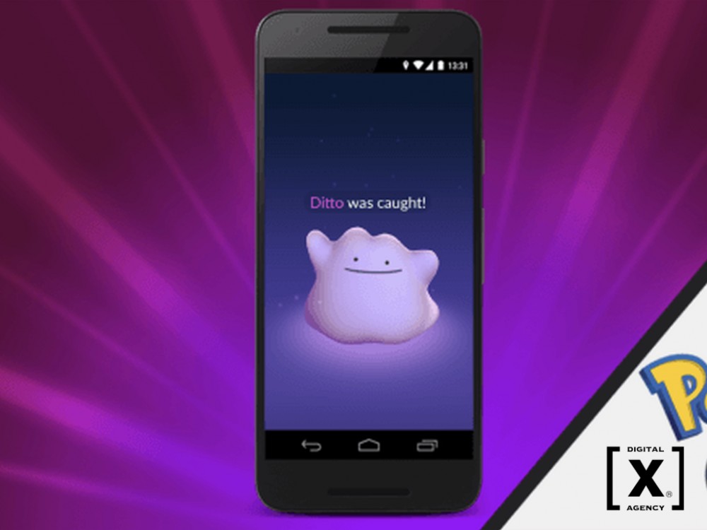 Ditto is finally out in Pokémon Go!