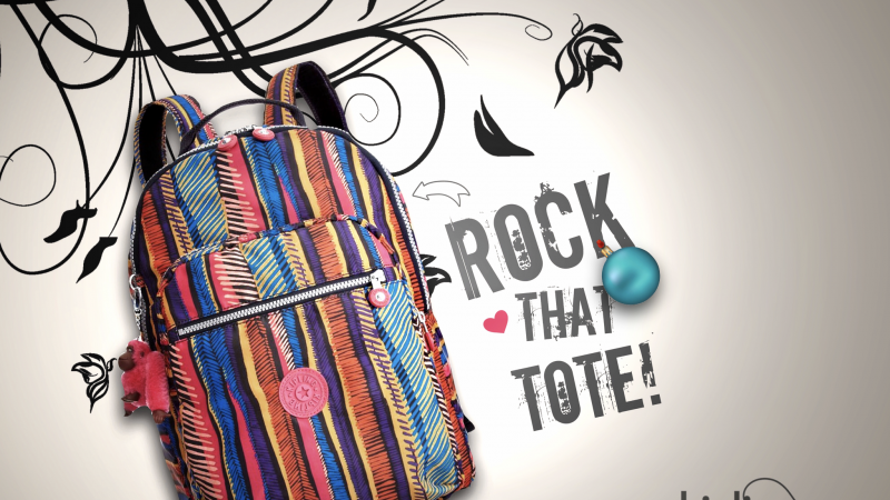 Kipling Rock That Tote