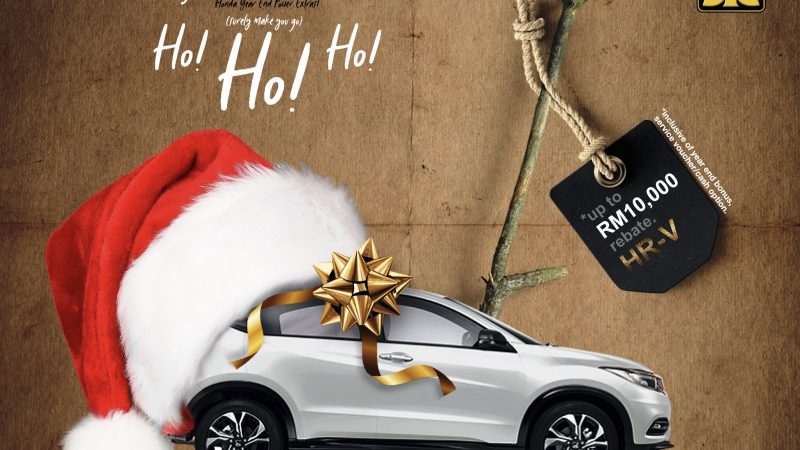 Santa’s Hat Honda HR-V Yong Ming Motor