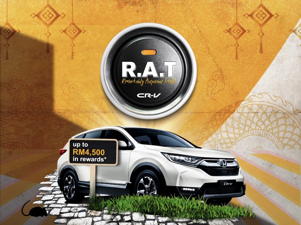 Rattata II Yong Ming Motor Honda Remarkably Auspicious Treats CR-V