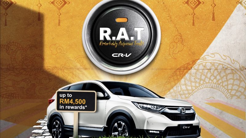Rattata II Yong Ming Motor Honda Remarkably Auspicious Treats CR-V