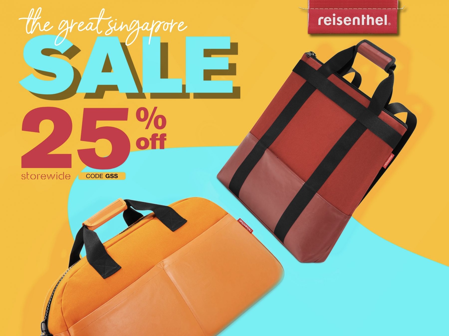 Rock SG Reisenthel Singapore Great Singapore Sale 2020 Canvas Bag