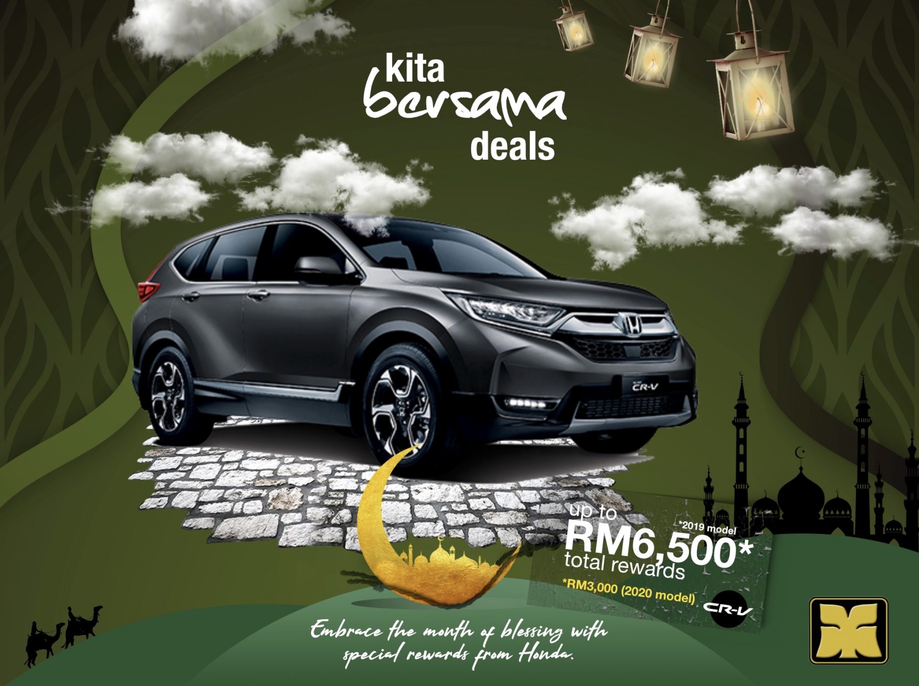Month of Blessing Kita Bersama Deals Yong Ming Honda CR-V
