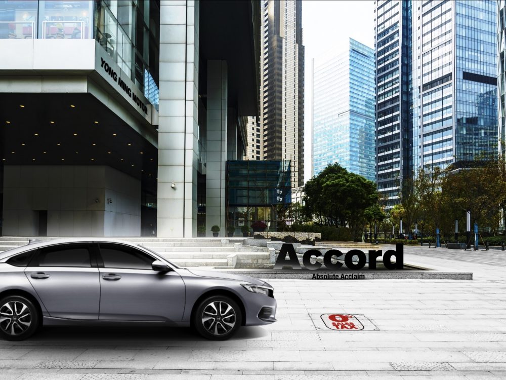 Distinct Grey Yong Ming Motor Honda Accord Malaysia