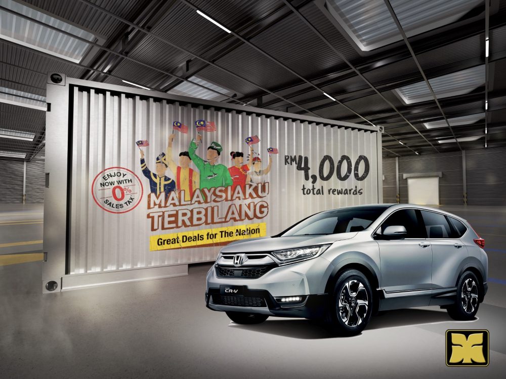 Cargo Haul Yong Ming Motor Honda CRV Malaysia