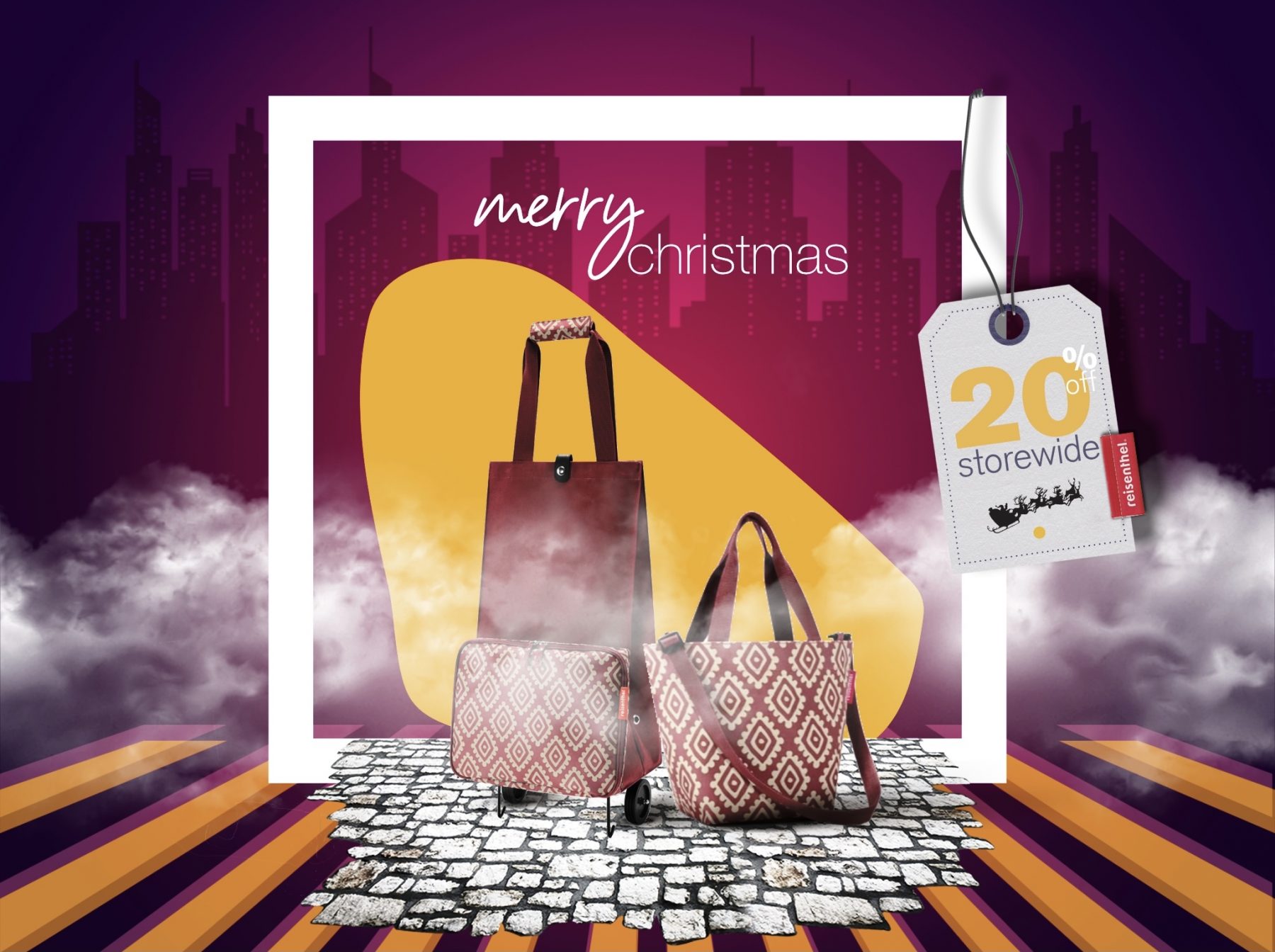 Jolly Everything Reisenthel Singapore Diamonds Rouge