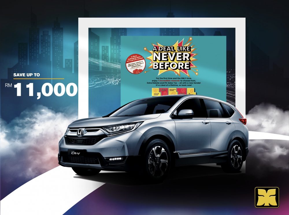 Smoke Screen 2 Yong Ming Motor New Honda CR-V Malaysia