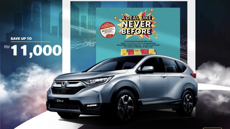 Smoke Screen 2 Yong Ming Motor New Honda CR-V Malaysia