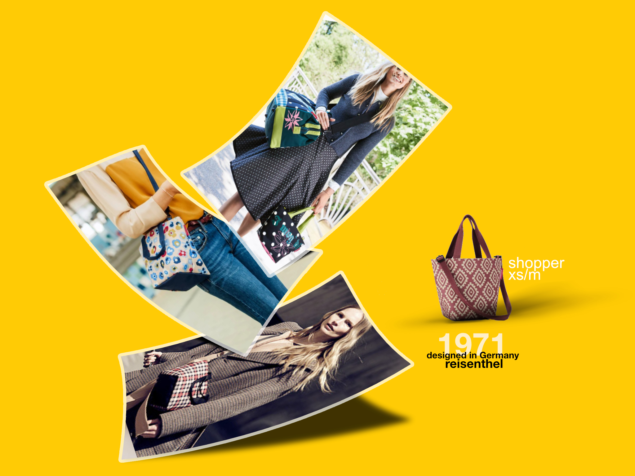 Yellow Fever Reisenthel Singapore Shopper XS M