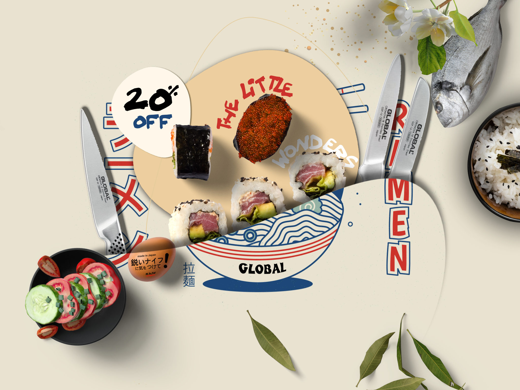 Global Ramen Global Knives Singapore The Little Wonders