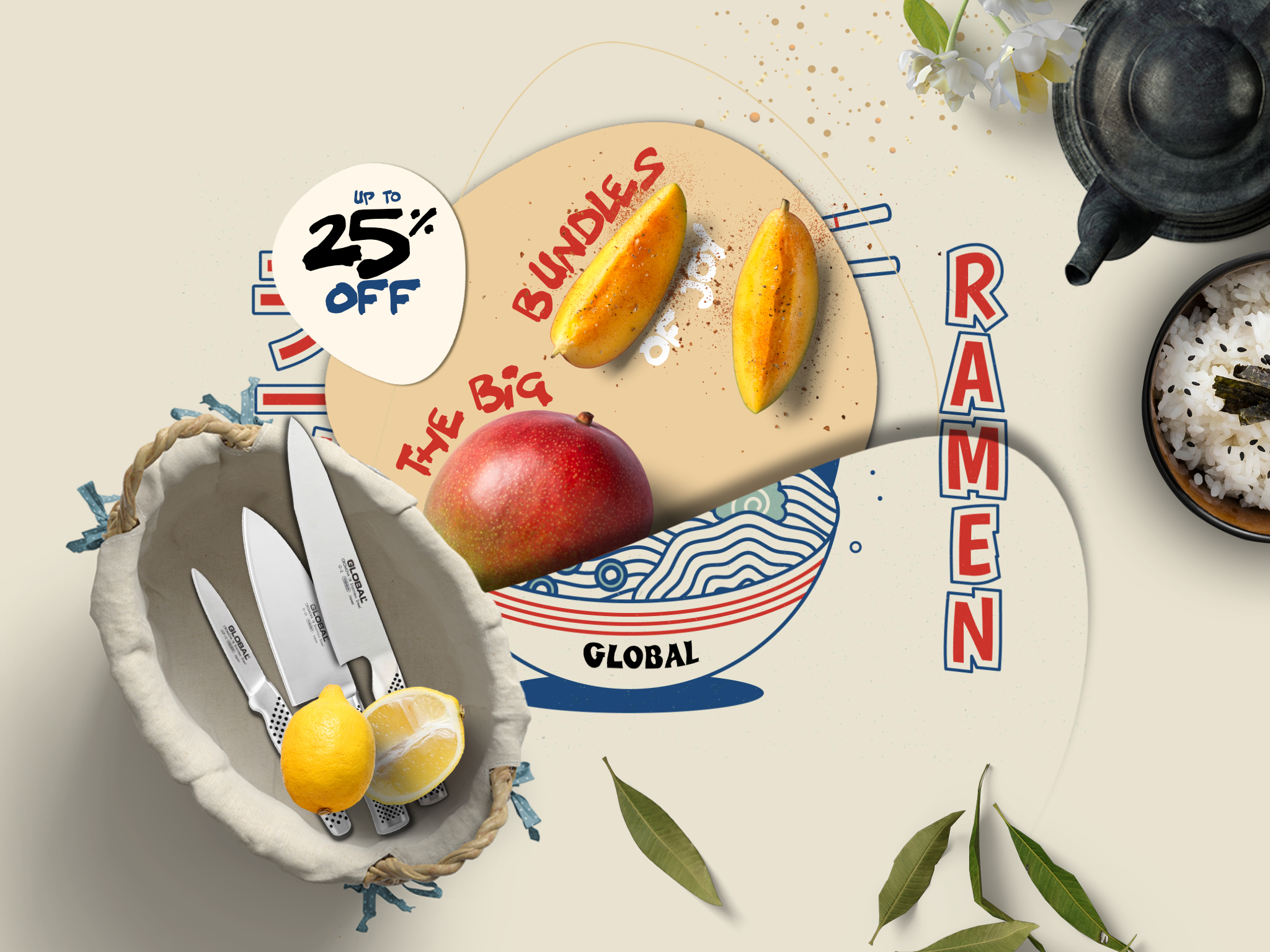 Global Ramen Global Knives Singapore The Big Bundles of Joy