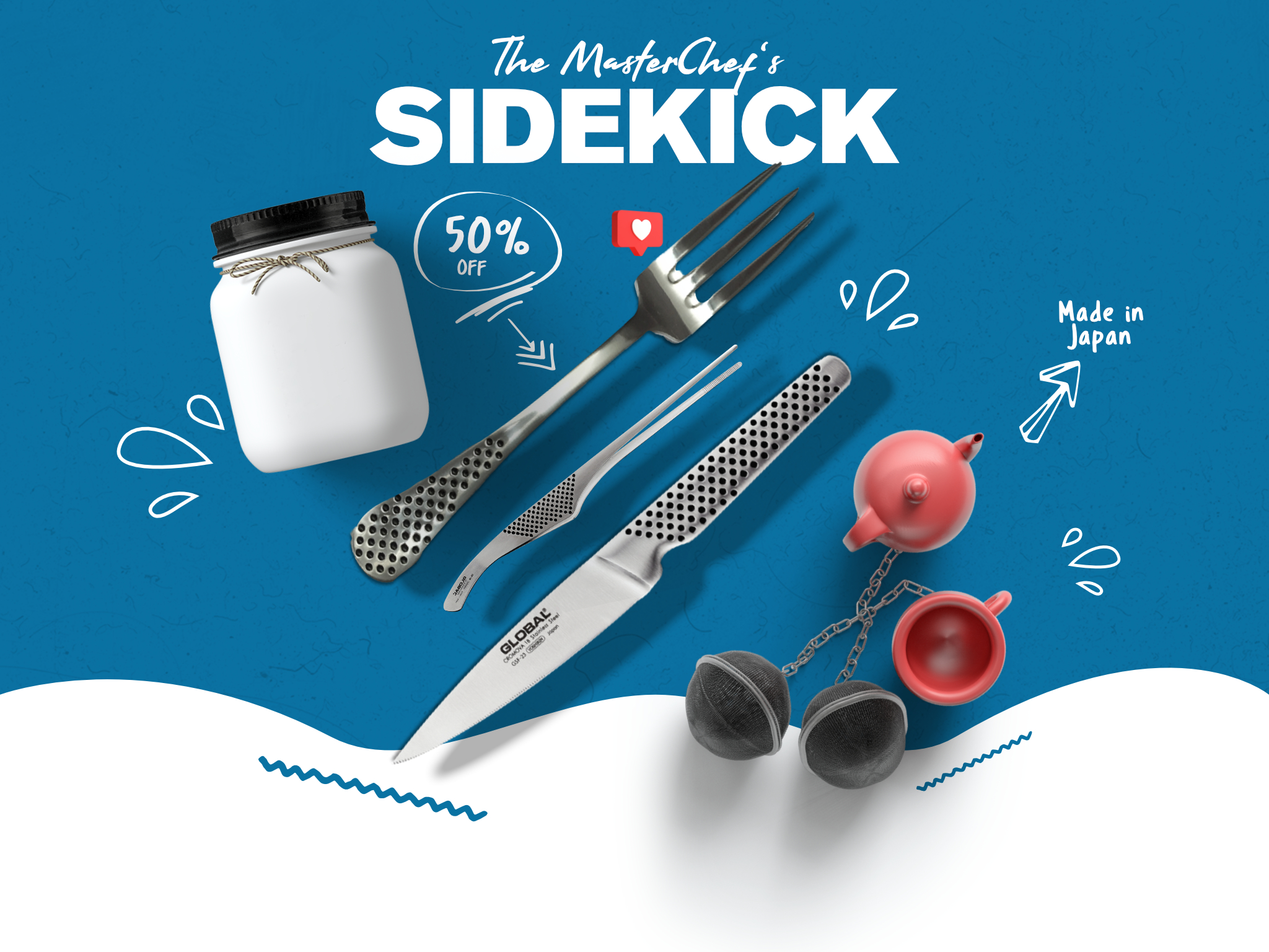 The MasterChef Singapore Global Sidekick Accessories