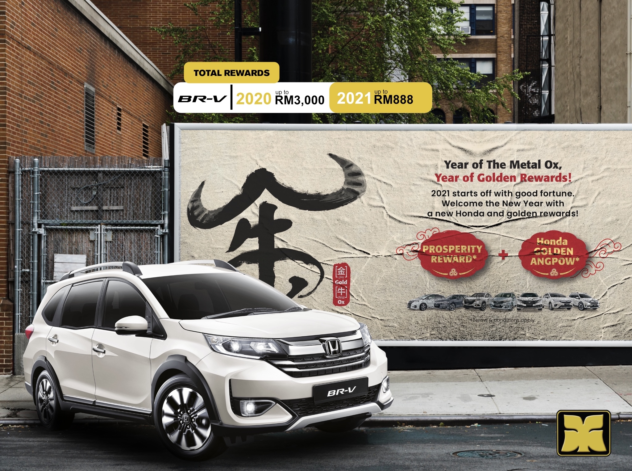 The Metal Ox Honda BR-V Malaysia