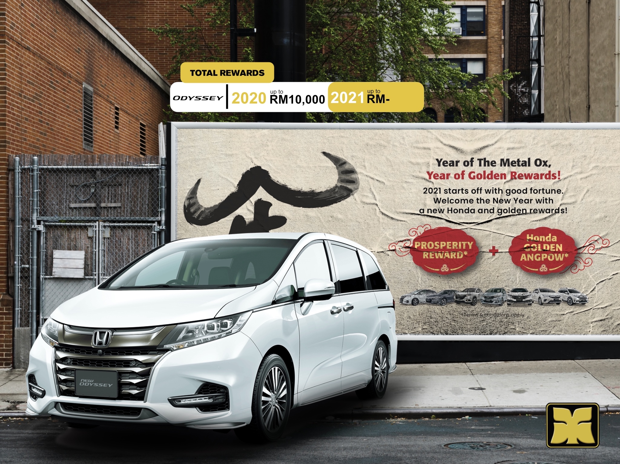 The Metal Ox Honda Odyssey Malaysia