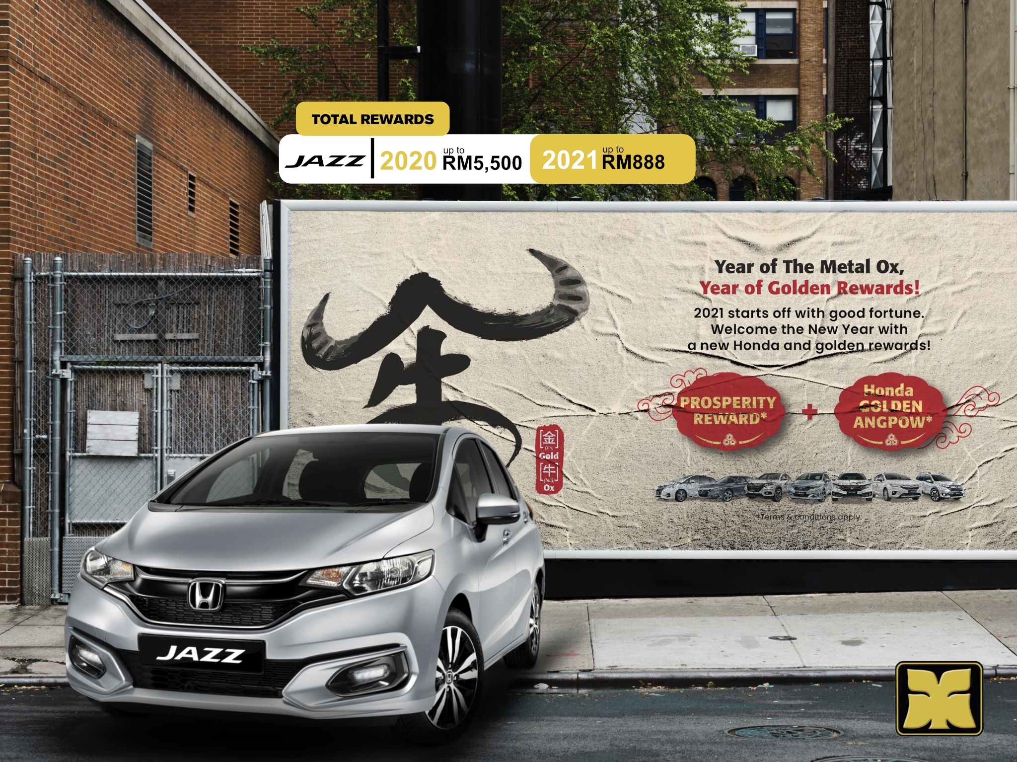 The Metal Ox Honda Jazz Malaysia