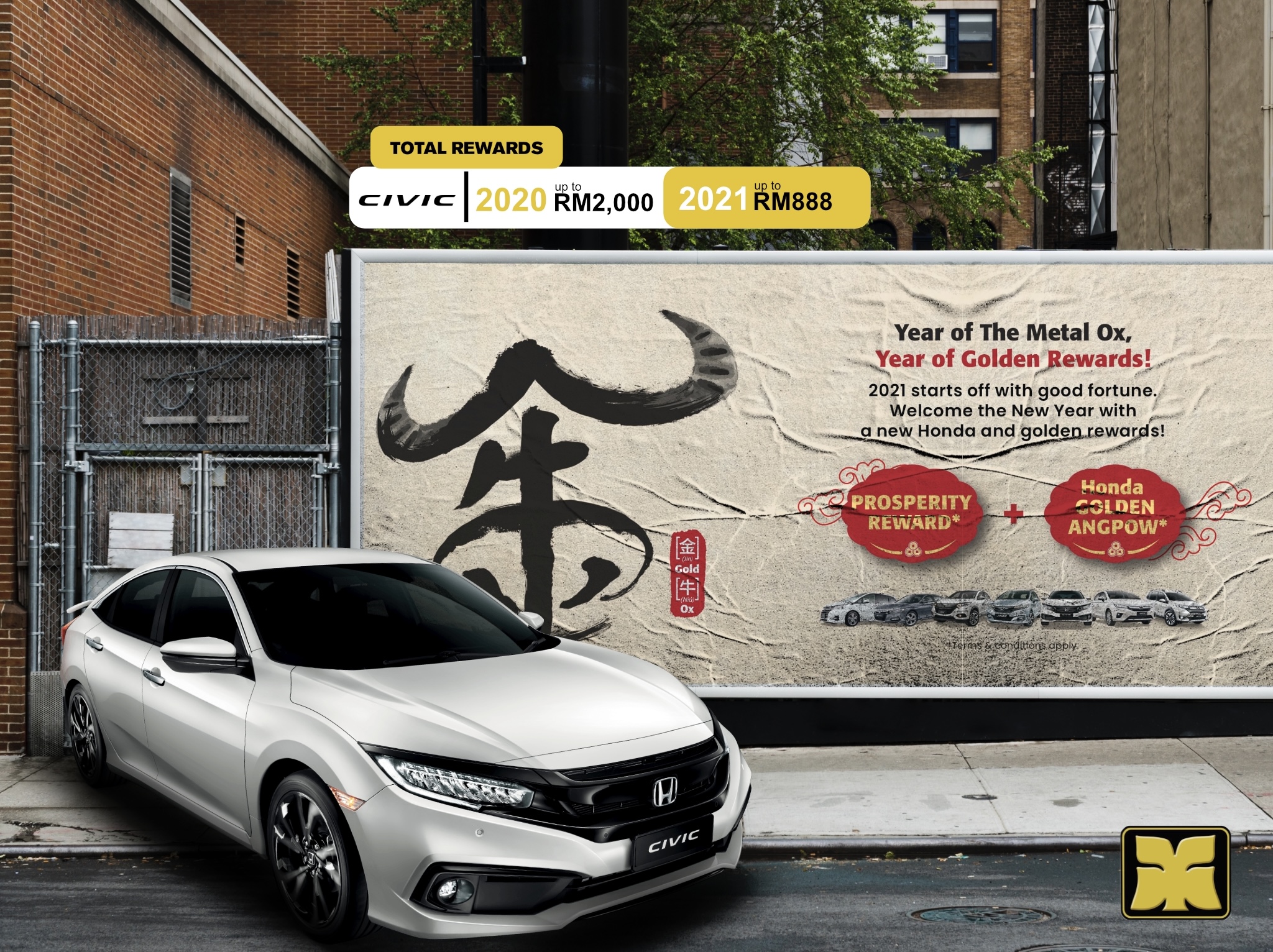 The Metal Ox Honda Civic Malaysia