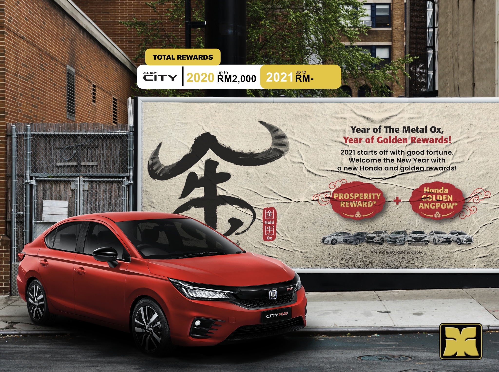 The Metal Ox Honda City Malaysia