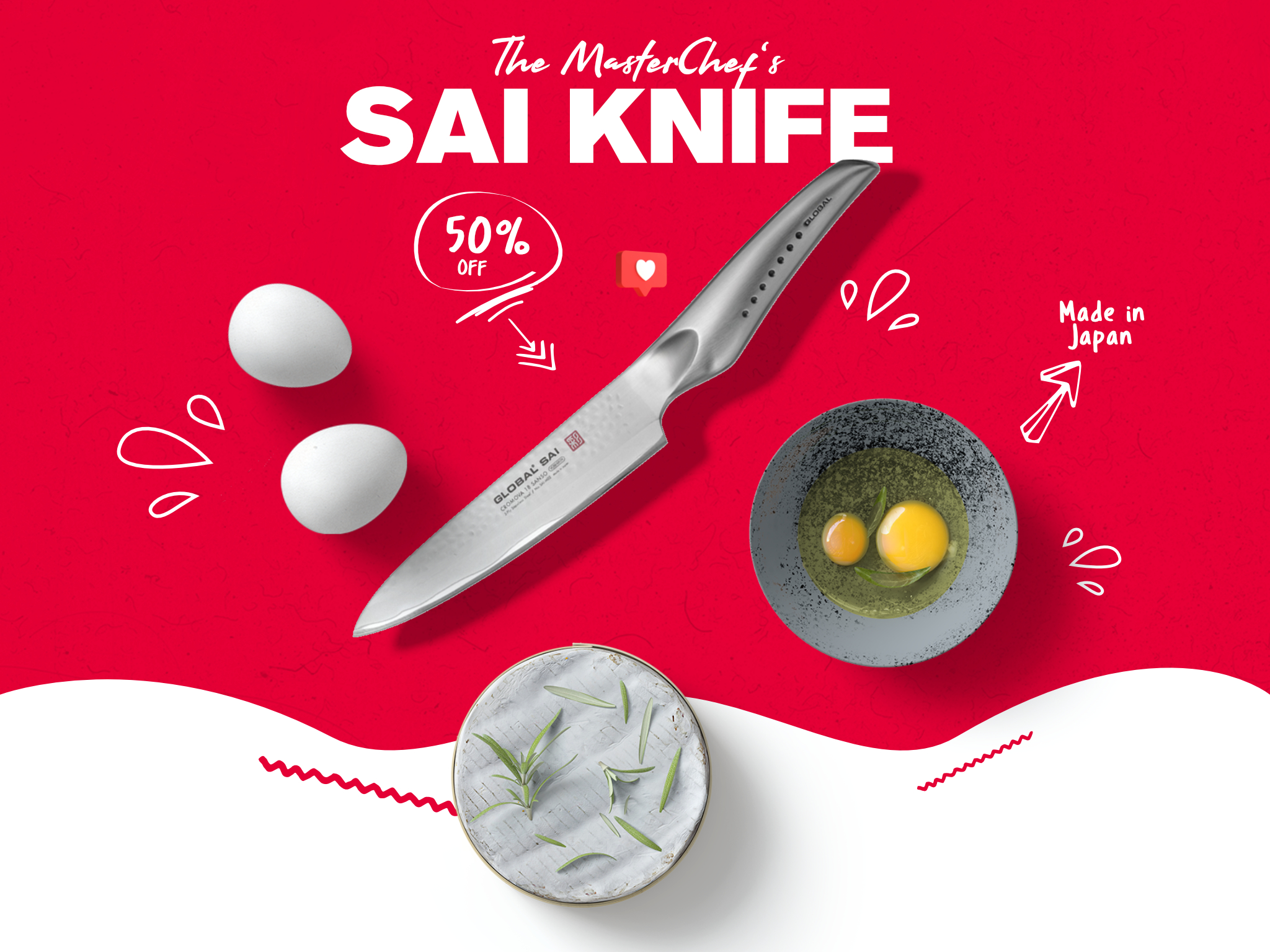 The MasterChef Singapore Global Sai Knife