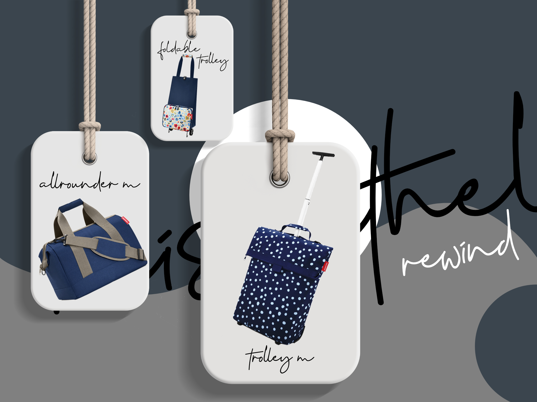 Fashion Central Reisenthel Singapore Dark Blue