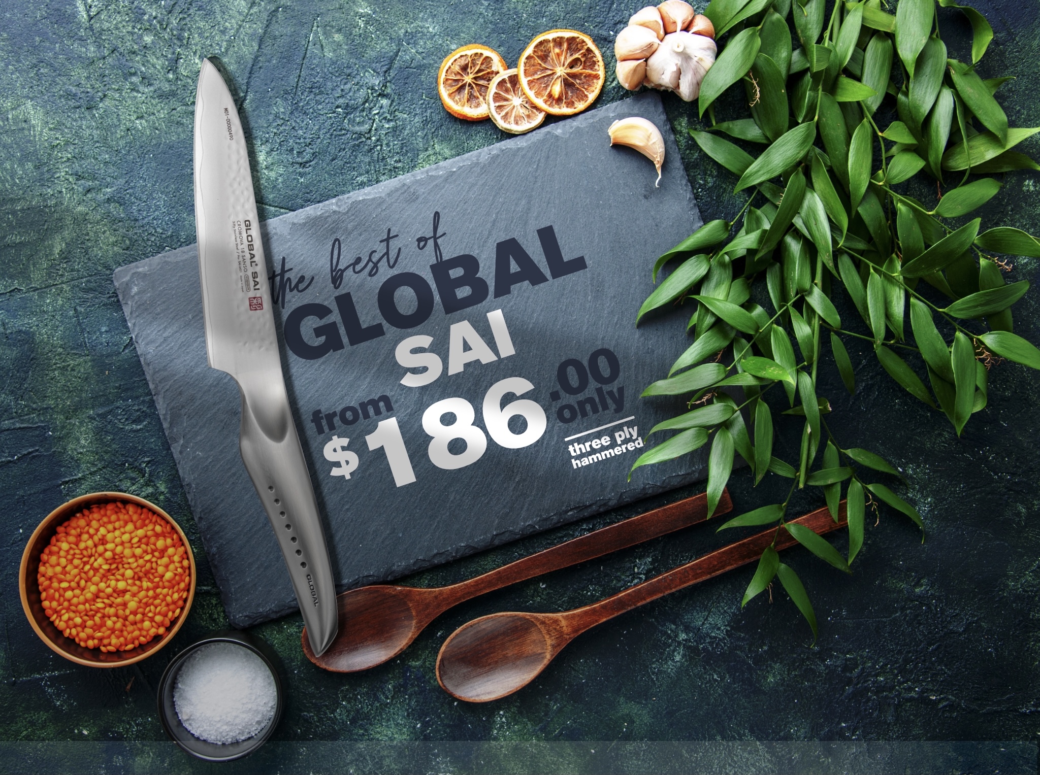 Cutting Crew Global Knives Singapore Global Sai