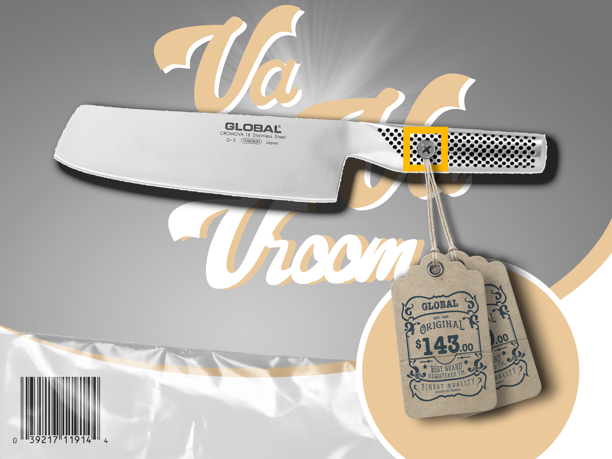 Pestle & Mortar Global Knives Singapore Va Va Vroom