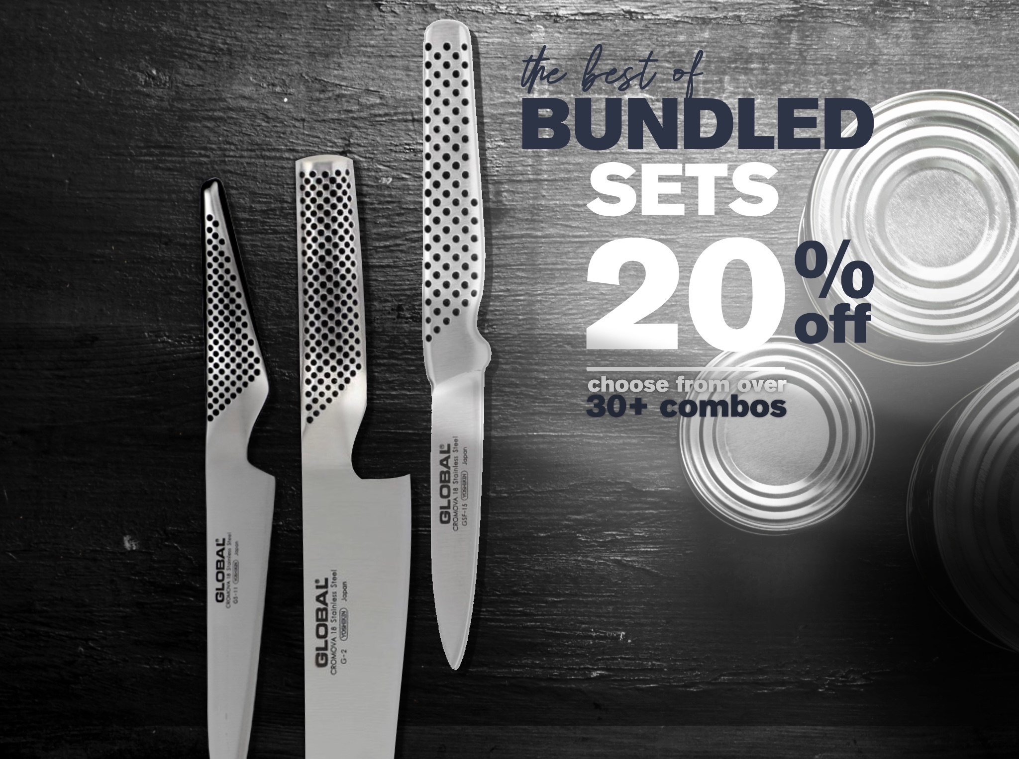 Cutting Crew Global Knives Singapore Global Bundled Sets