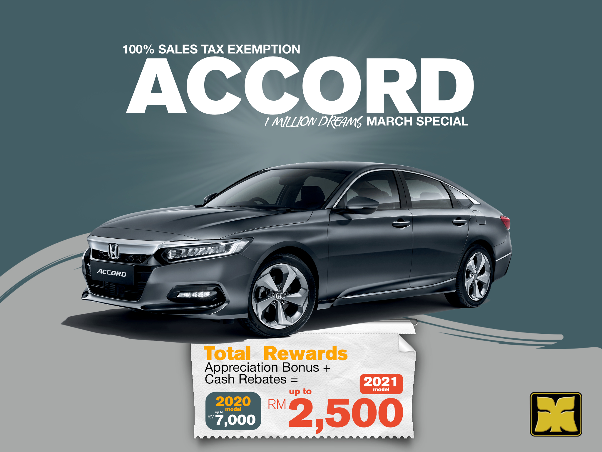 The Glass Echo Yong Ming Motor Honda Malaysia One Million Dreams Accord