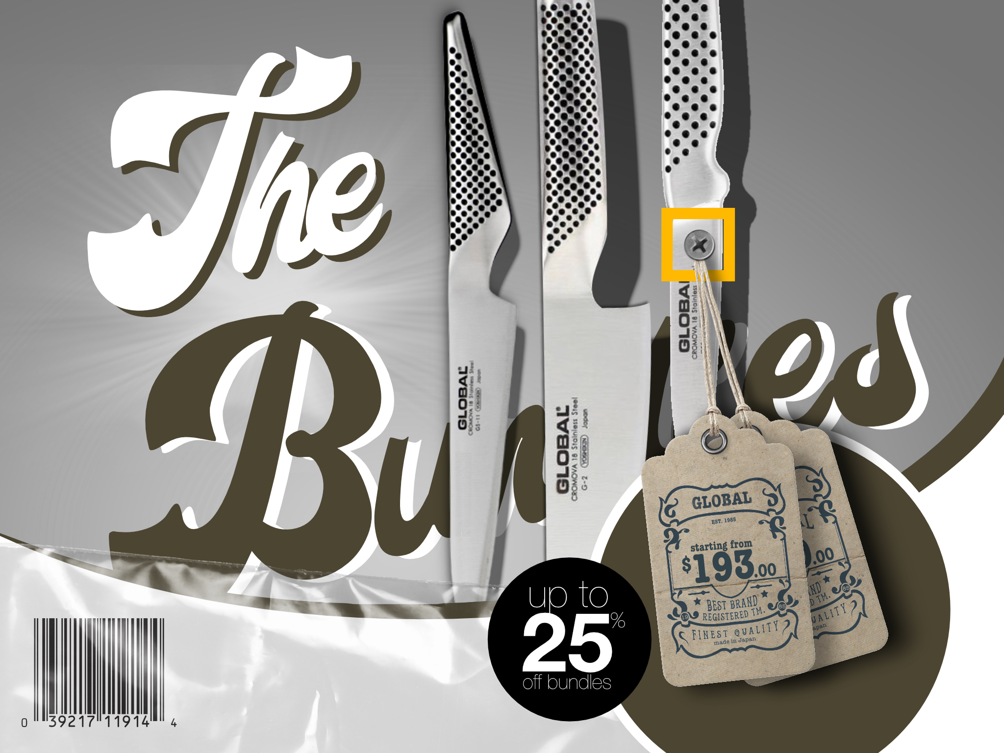 Pestle & Mortar Global Knives Singapore The Bundles