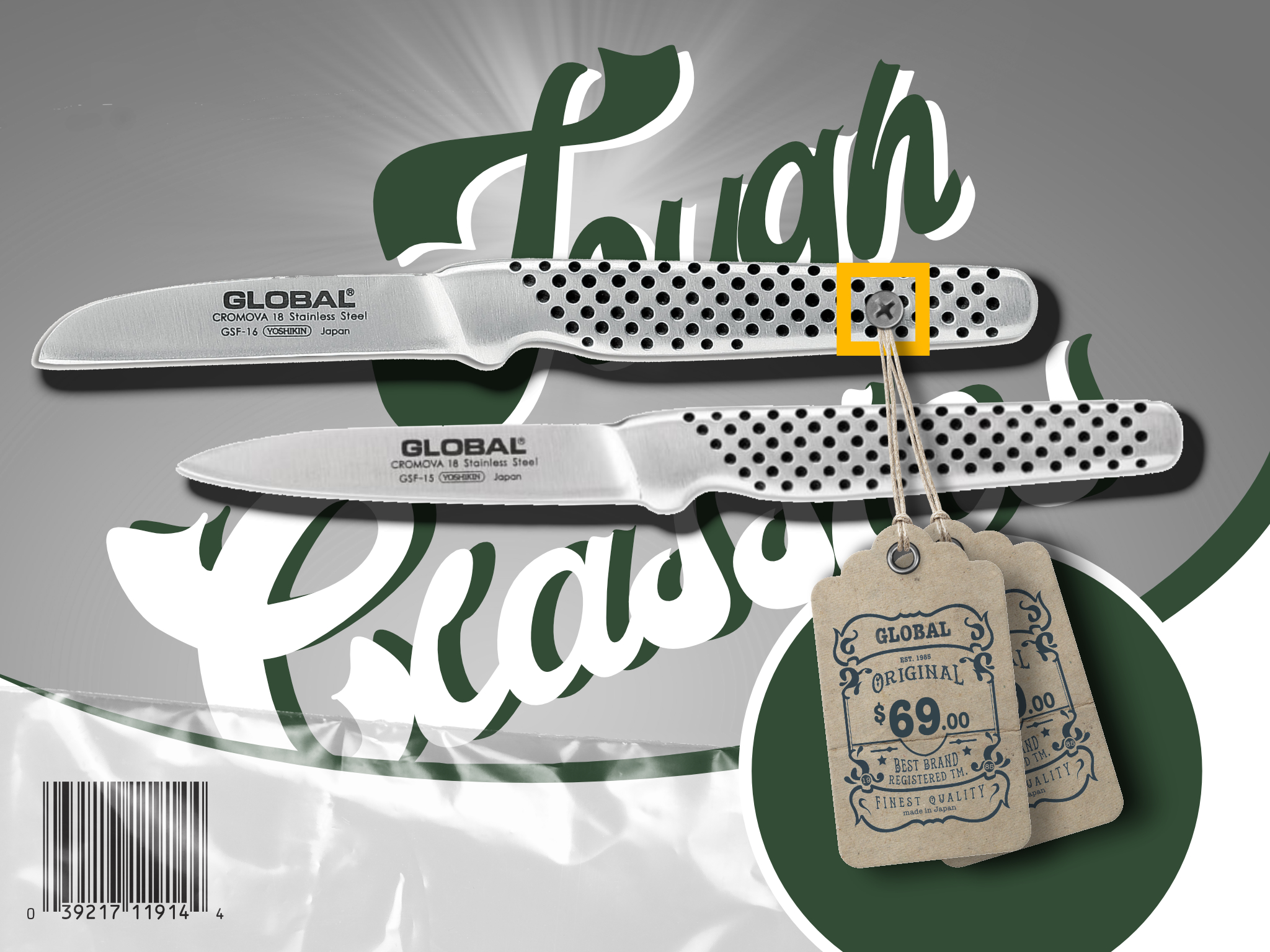 Pestle & Mortar Global Knives Singapore Tough Classics