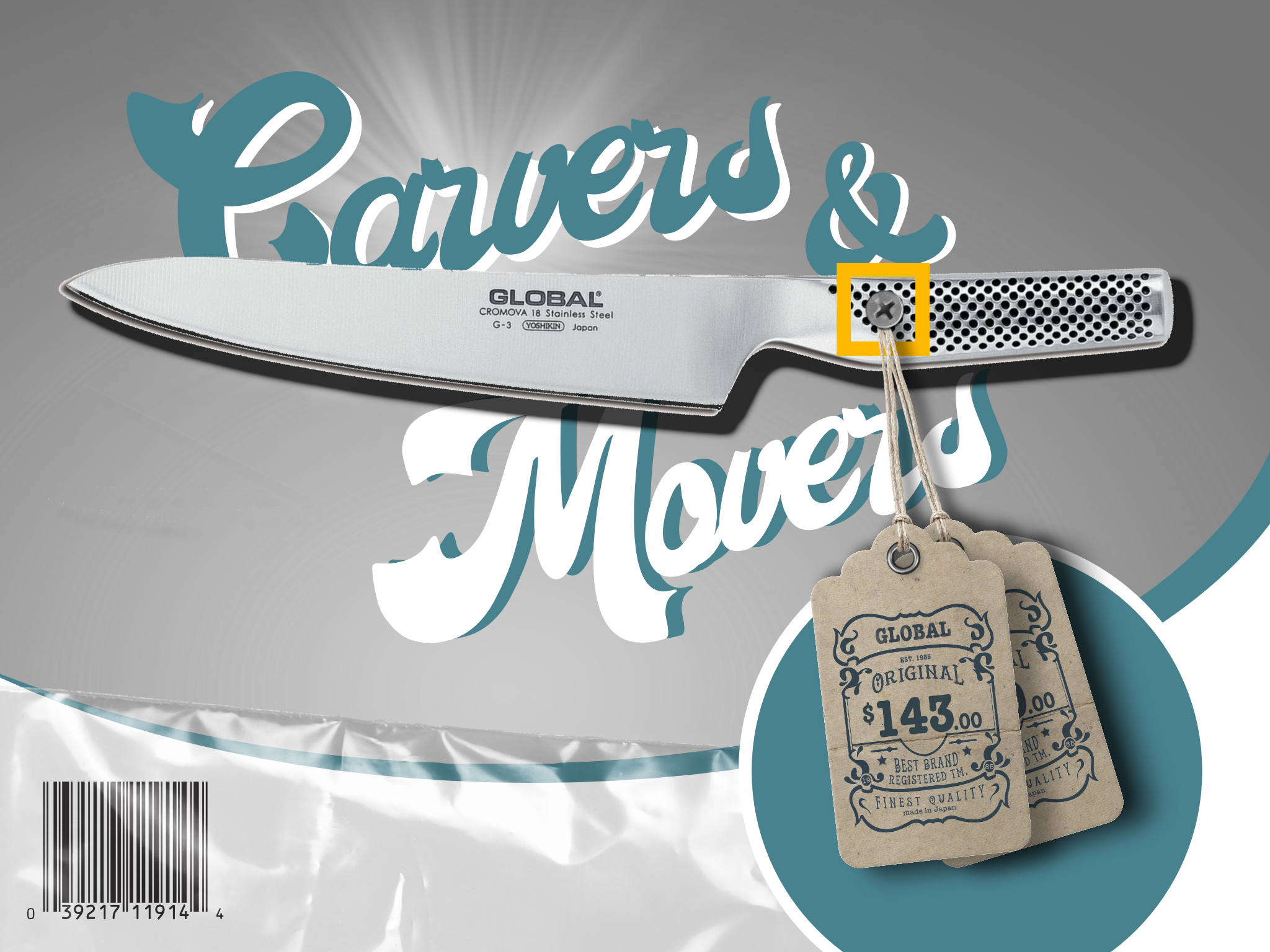 Pestle & Mortar Global Knives Singapore Carvers & Movers