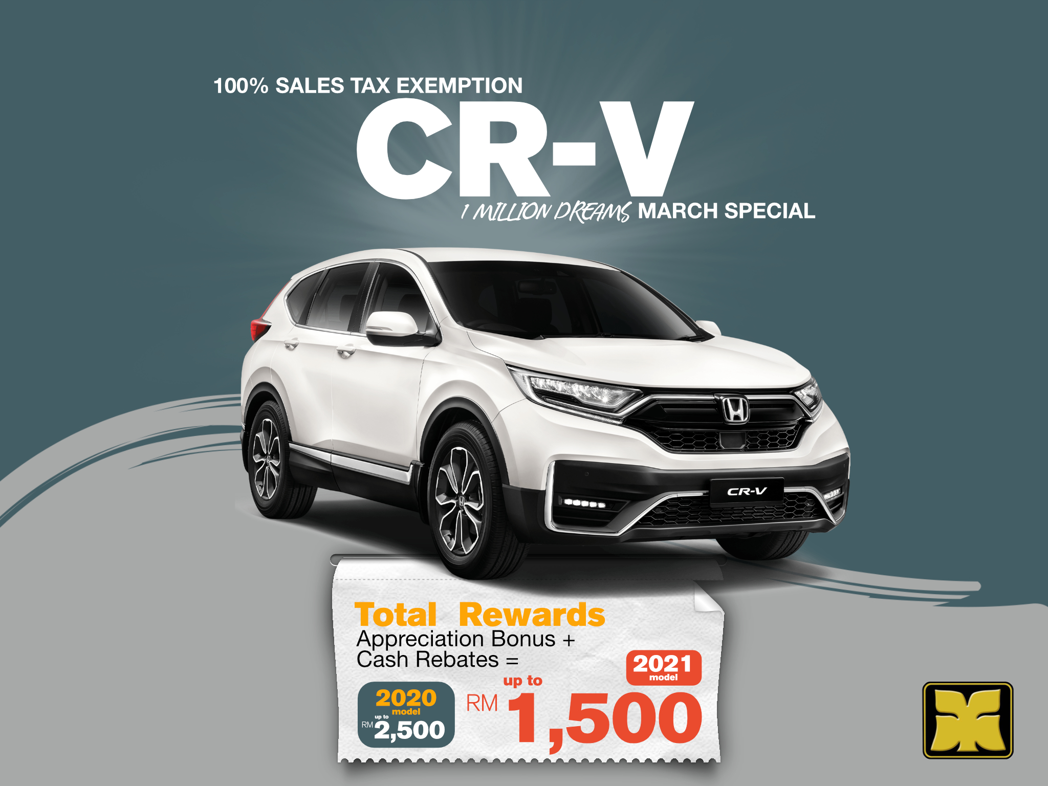 The Glass Echo Yong Ming Motor Honda Malaysia One Million Dreams CRV