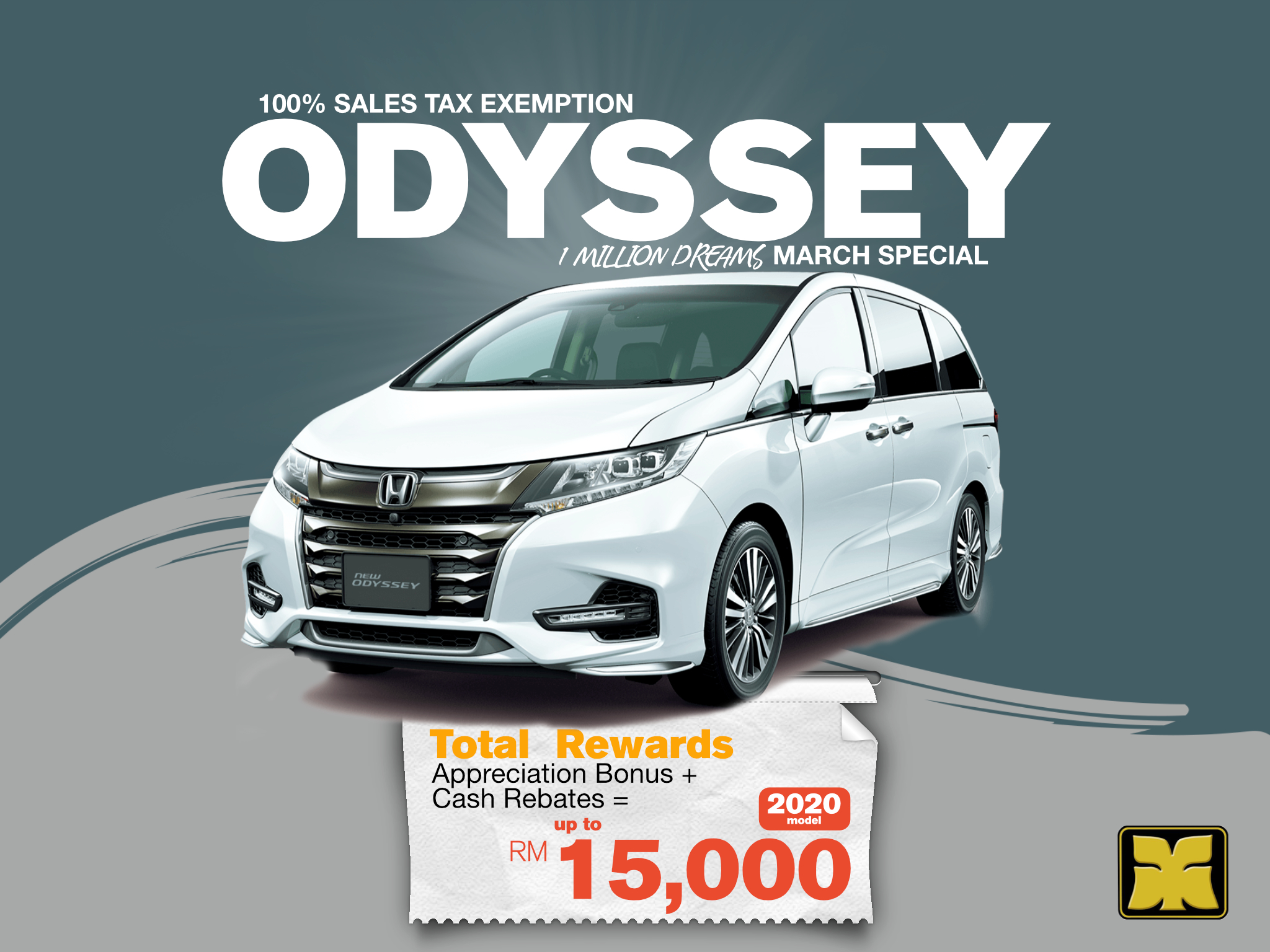 The Glass Echo Yong Ming Motor Honda Malaysia One Million Dreams Odyssey