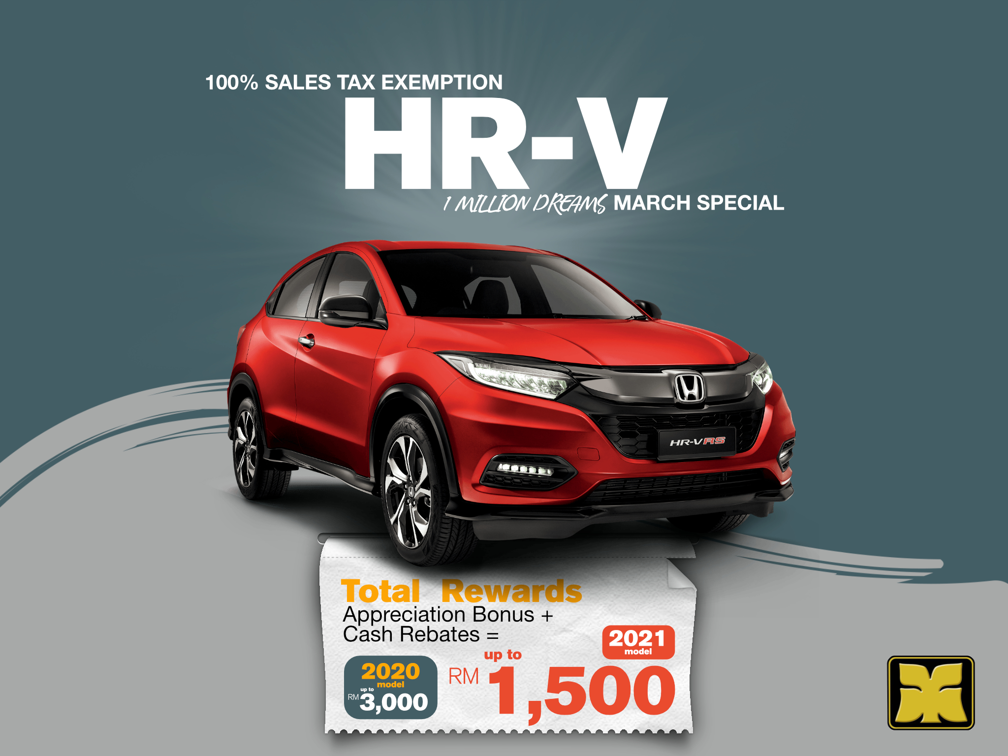The Glass Echo Yong Ming Motor Honda Malaysia One Million Dreams HRV