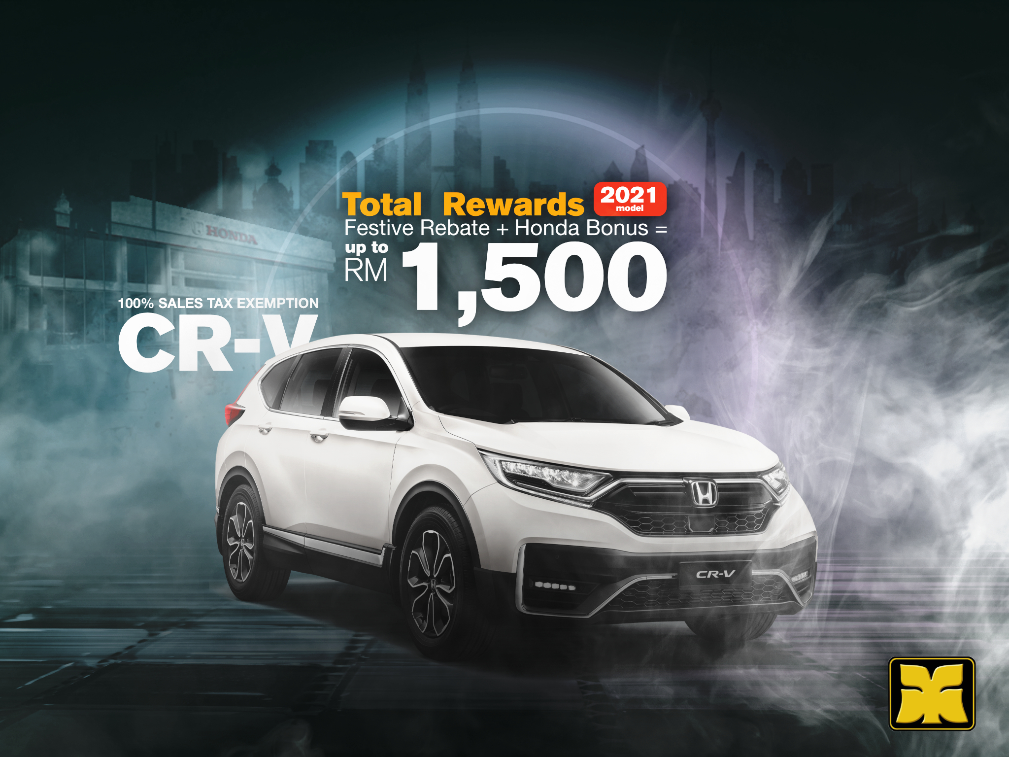 Moonbeam Yong Ming Motors Ramadan Rewards Honda CRV Malaysia