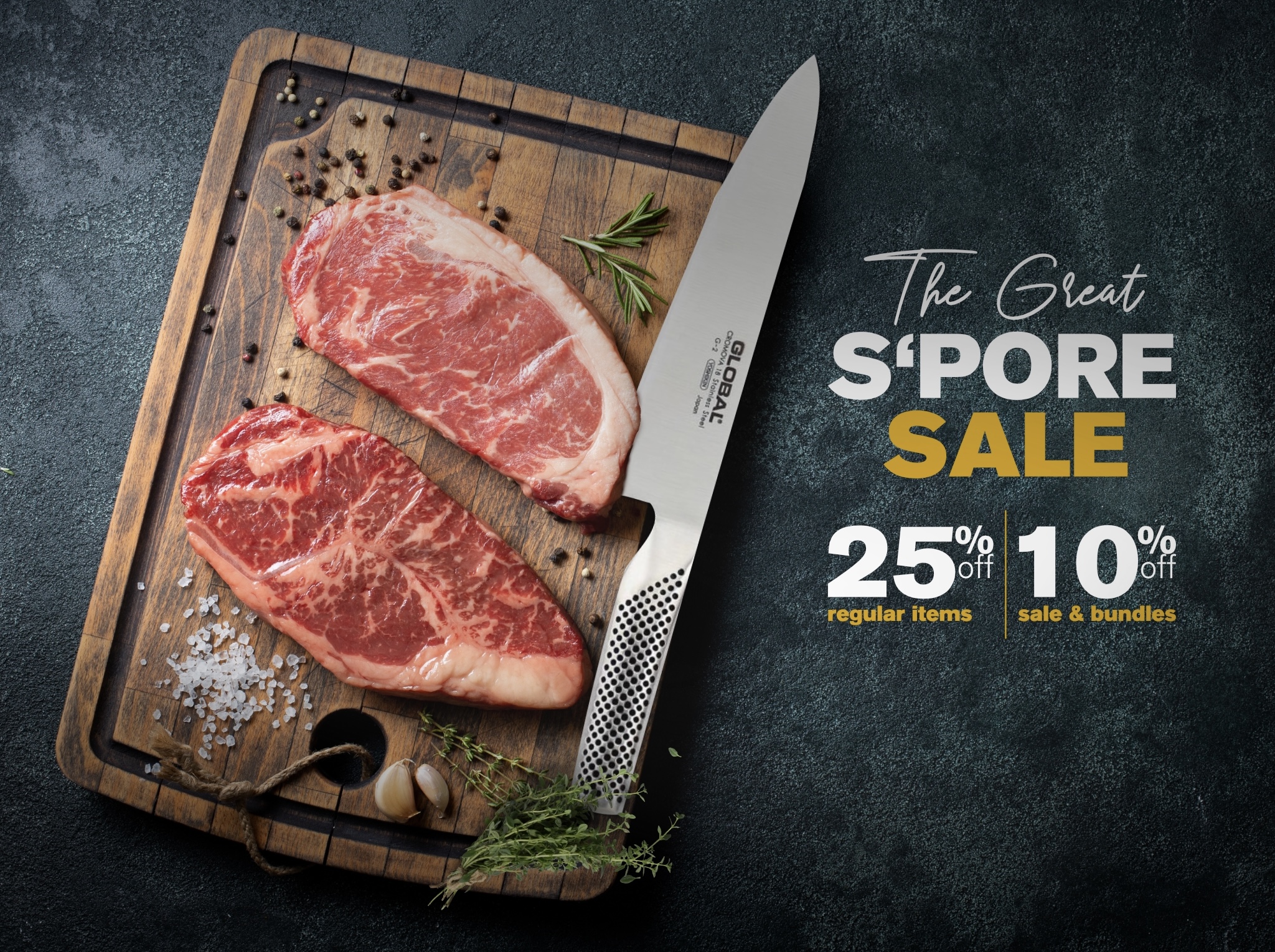 The Prime Cut Global Knives Singapore Great Singapore Sale GSS1
