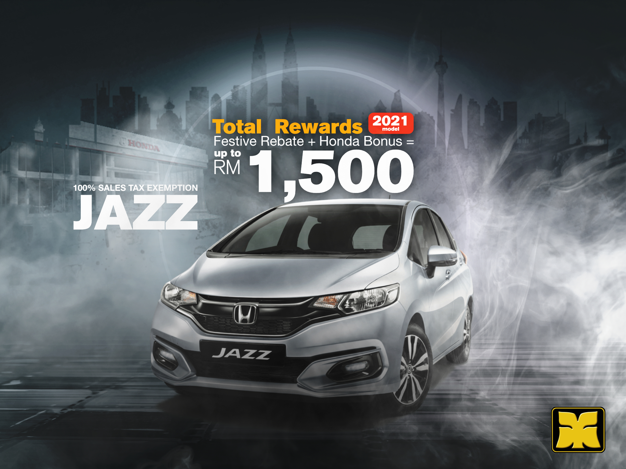 Moonbeam Yong Ming Motors Ramadan Rewards Honda Jazz Malaysia