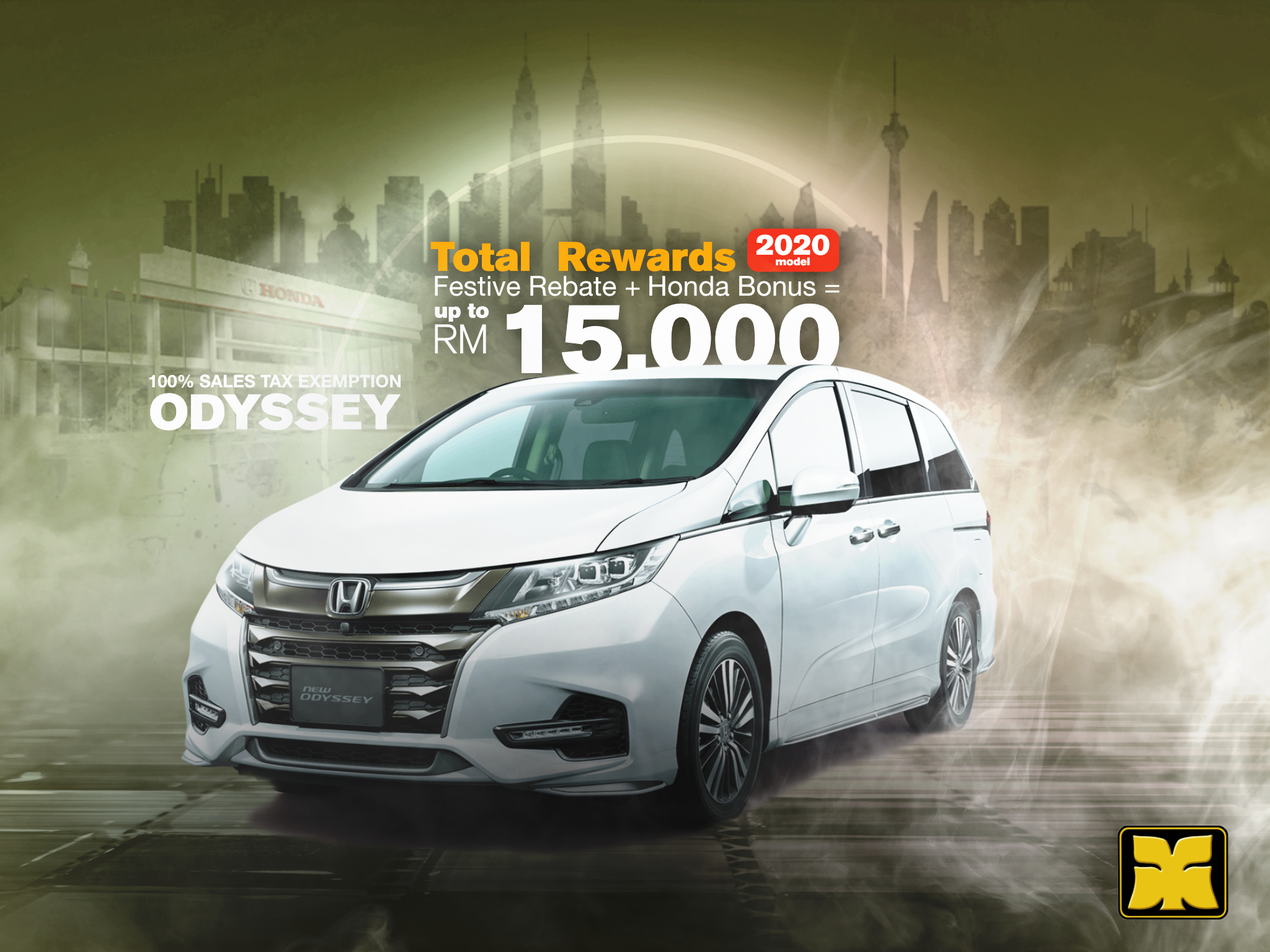 Moonbeam Yong Ming Motors Ramadan Rewards Honda Odyssey Malaysia