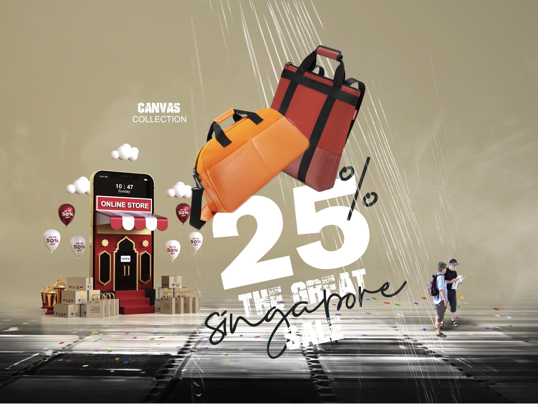 The Pilgrimage Reisenthel Singapore Great Singapore Sale GSS 2021 Canvas