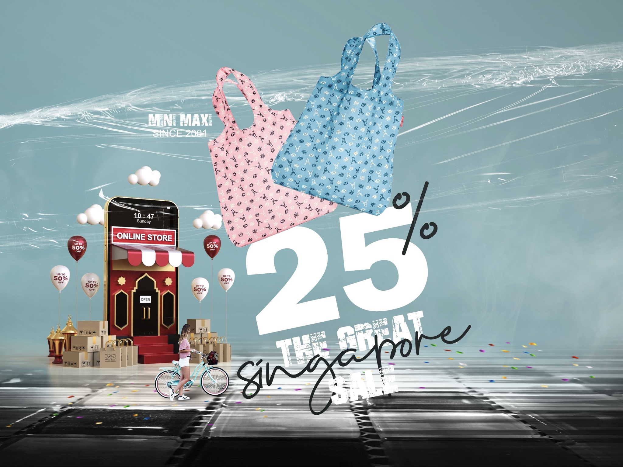 The Pilgrimage Reisenthel Singapore Great Singapore Sale GSS 2021 Mini Maxi