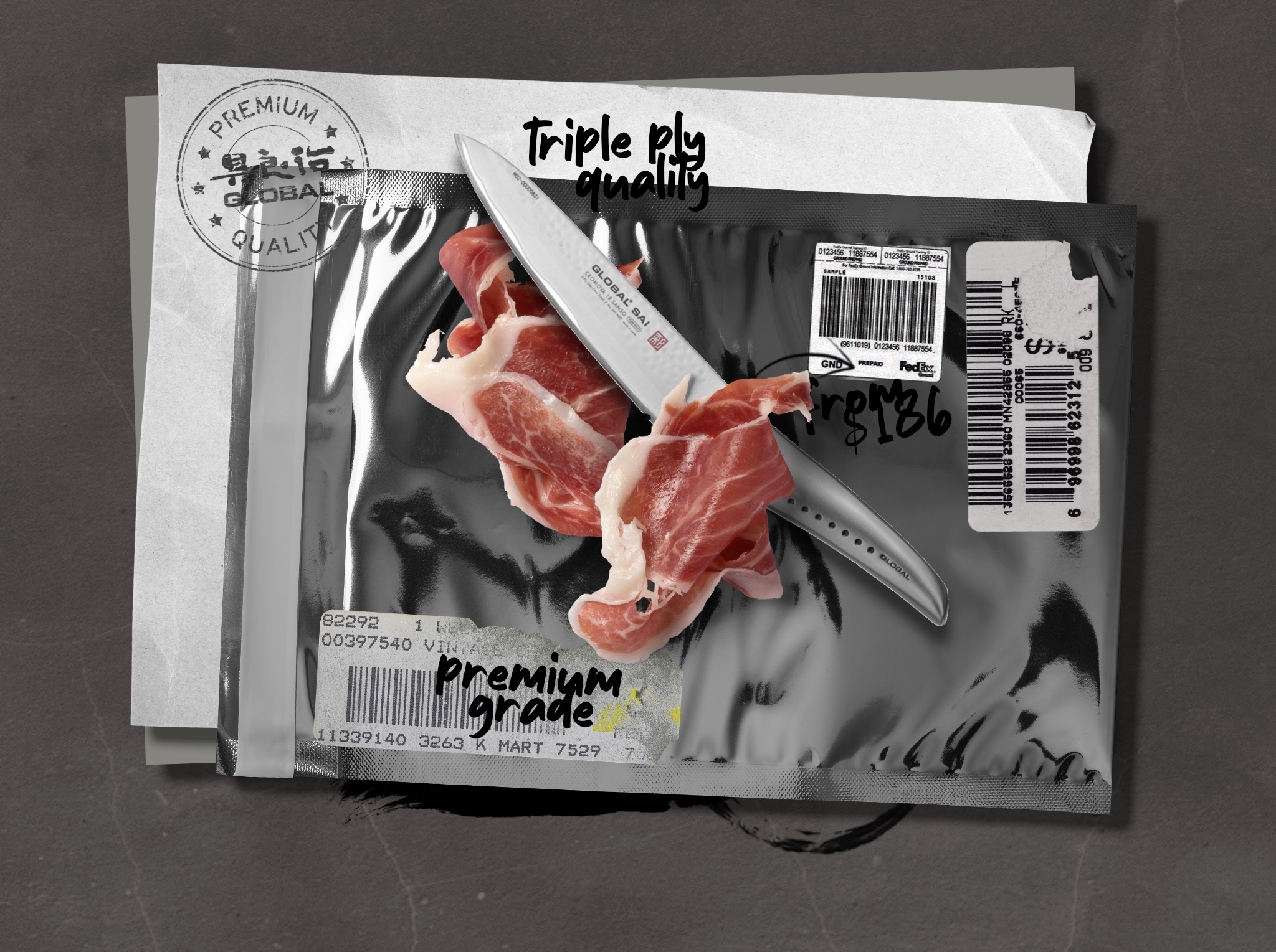 Freshly Packed Global Knives Singapore Premium Grade SAI