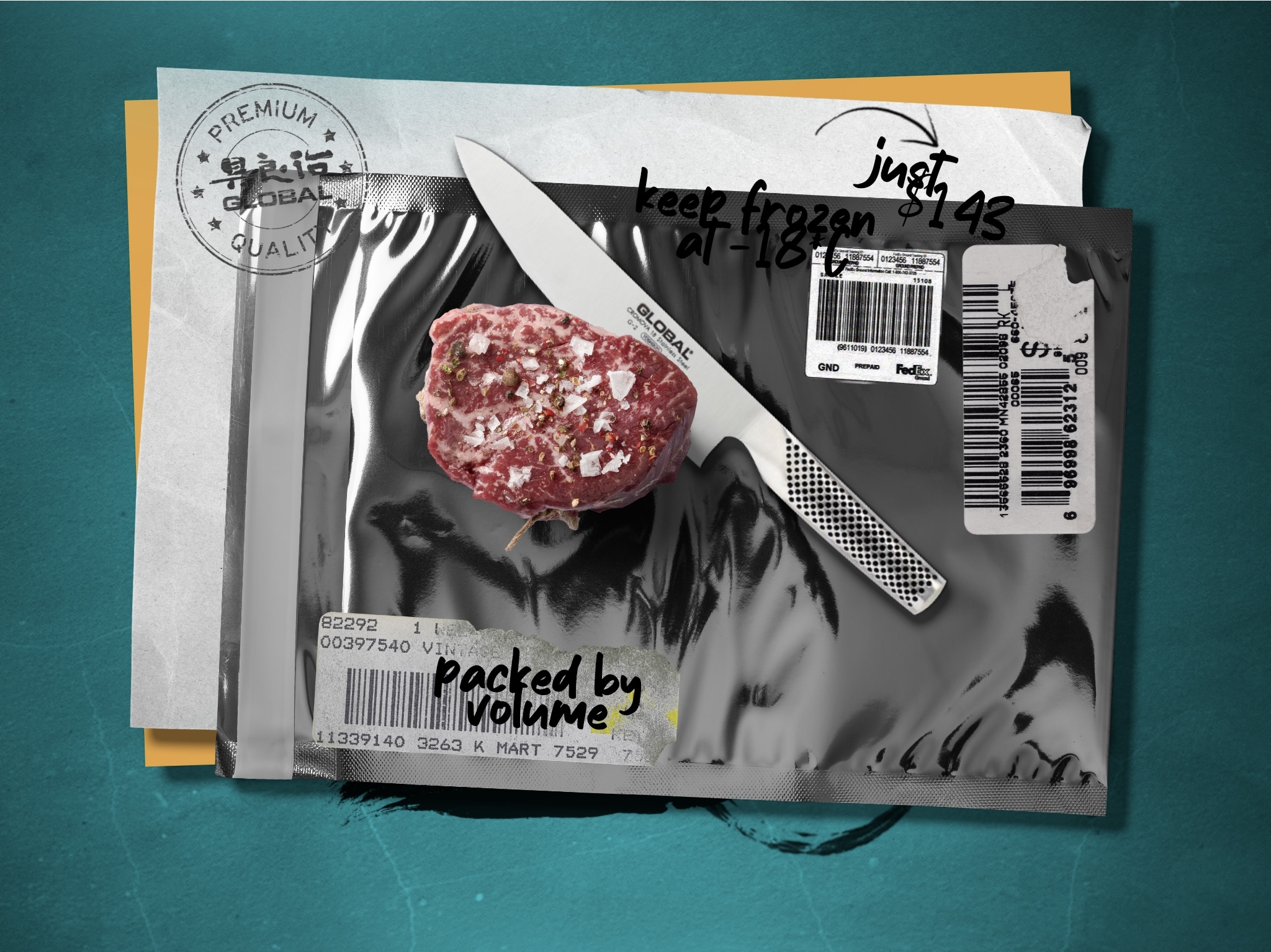 Freshly Packed Global Knives Singapore Packed by Volume G-2