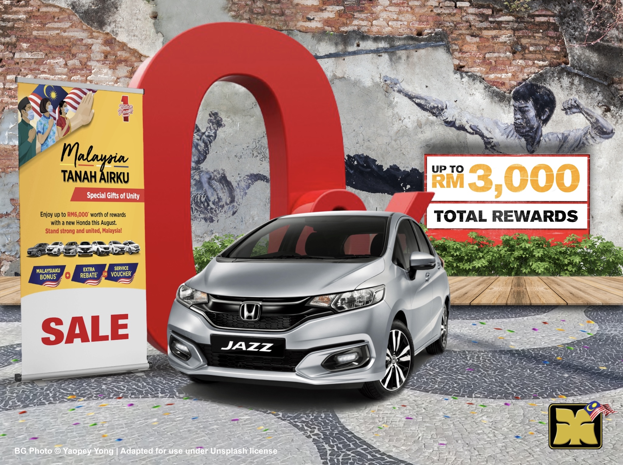 State Parade Yong Ming Motor Honda Malaysia August 2021 Promotion Jazz