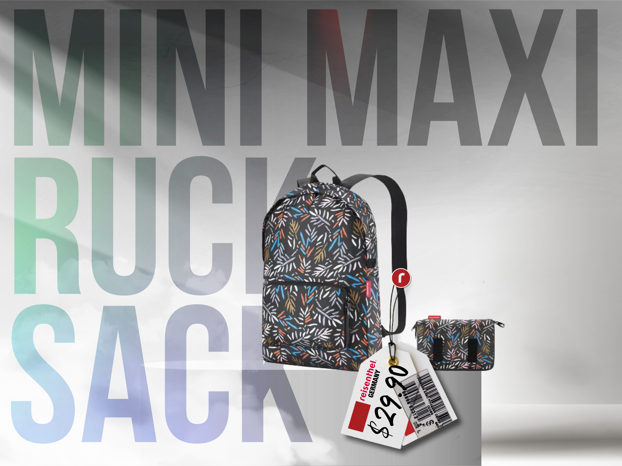 Refraction Reisenthel Singapore Mini Maxi Ruck Sack