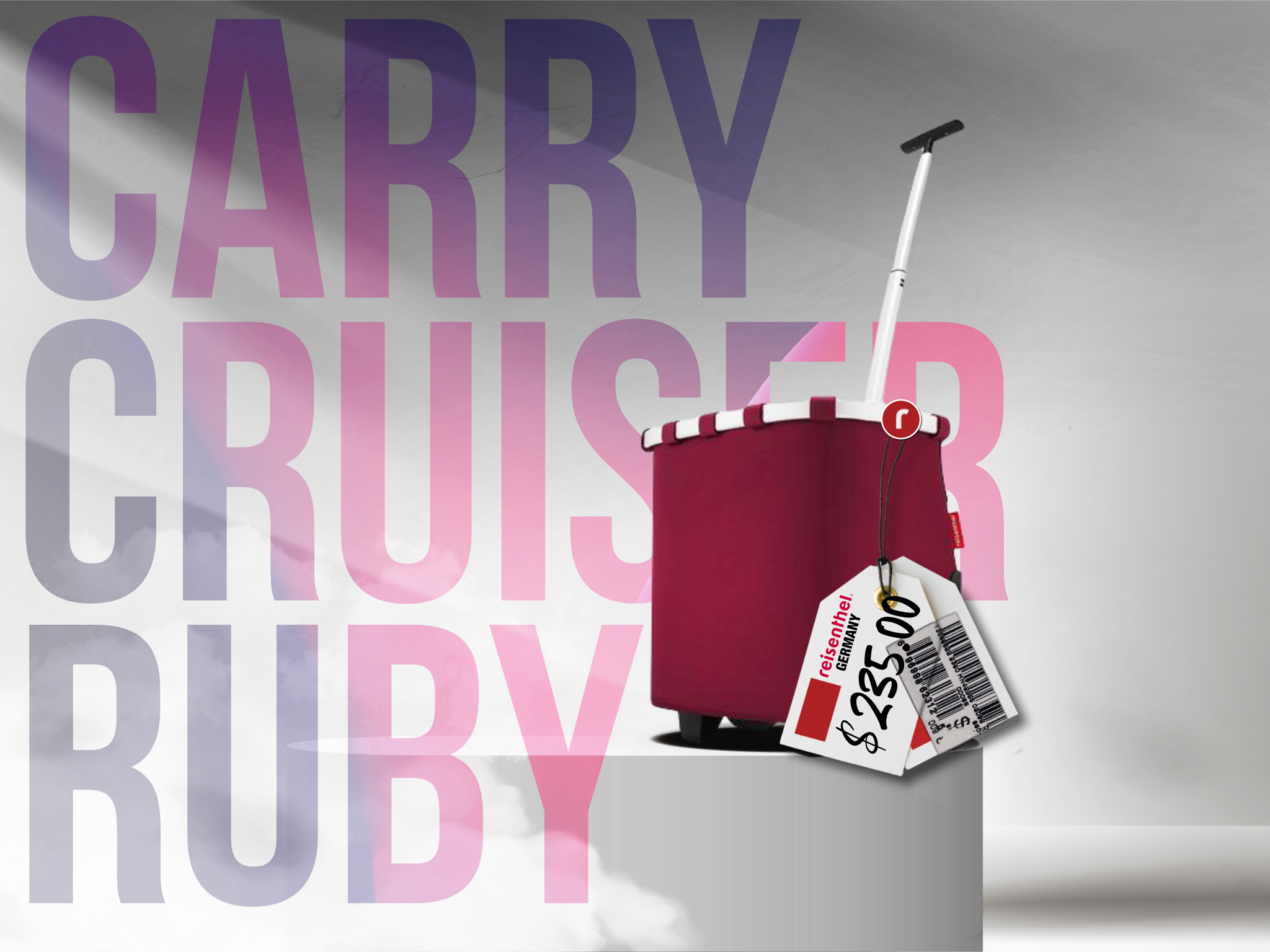 Refraction Reisenthel Singapore Carry Cruiser Dark Ruby