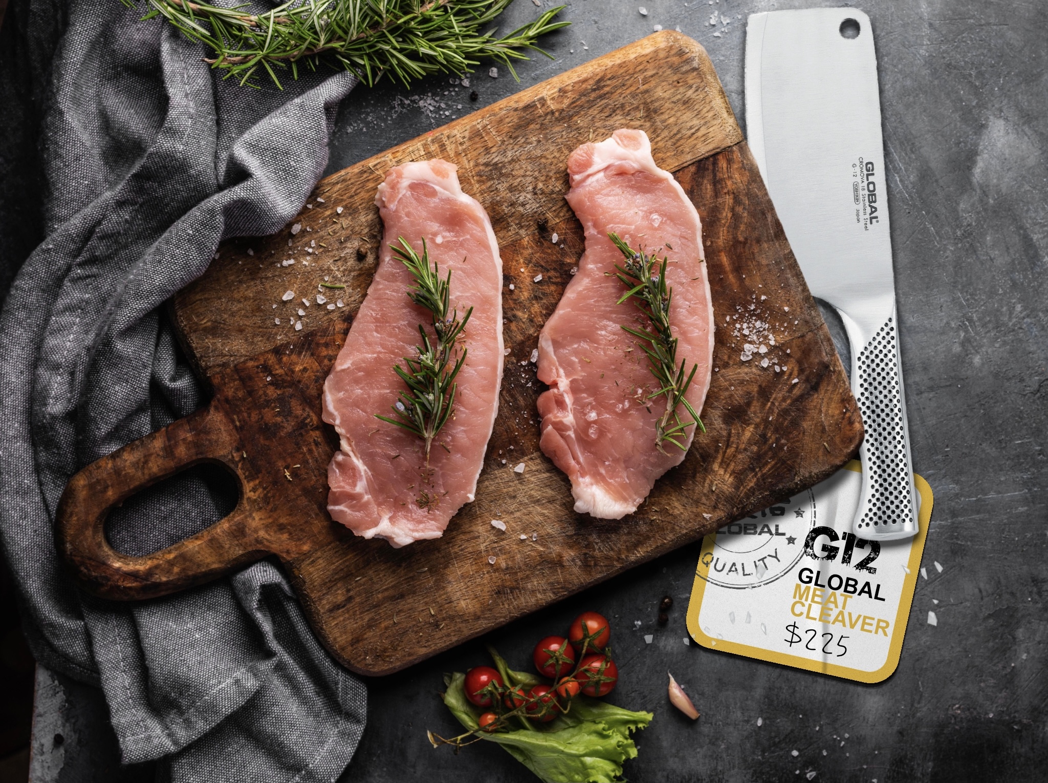Rosemary Global Knives Singapore G-12