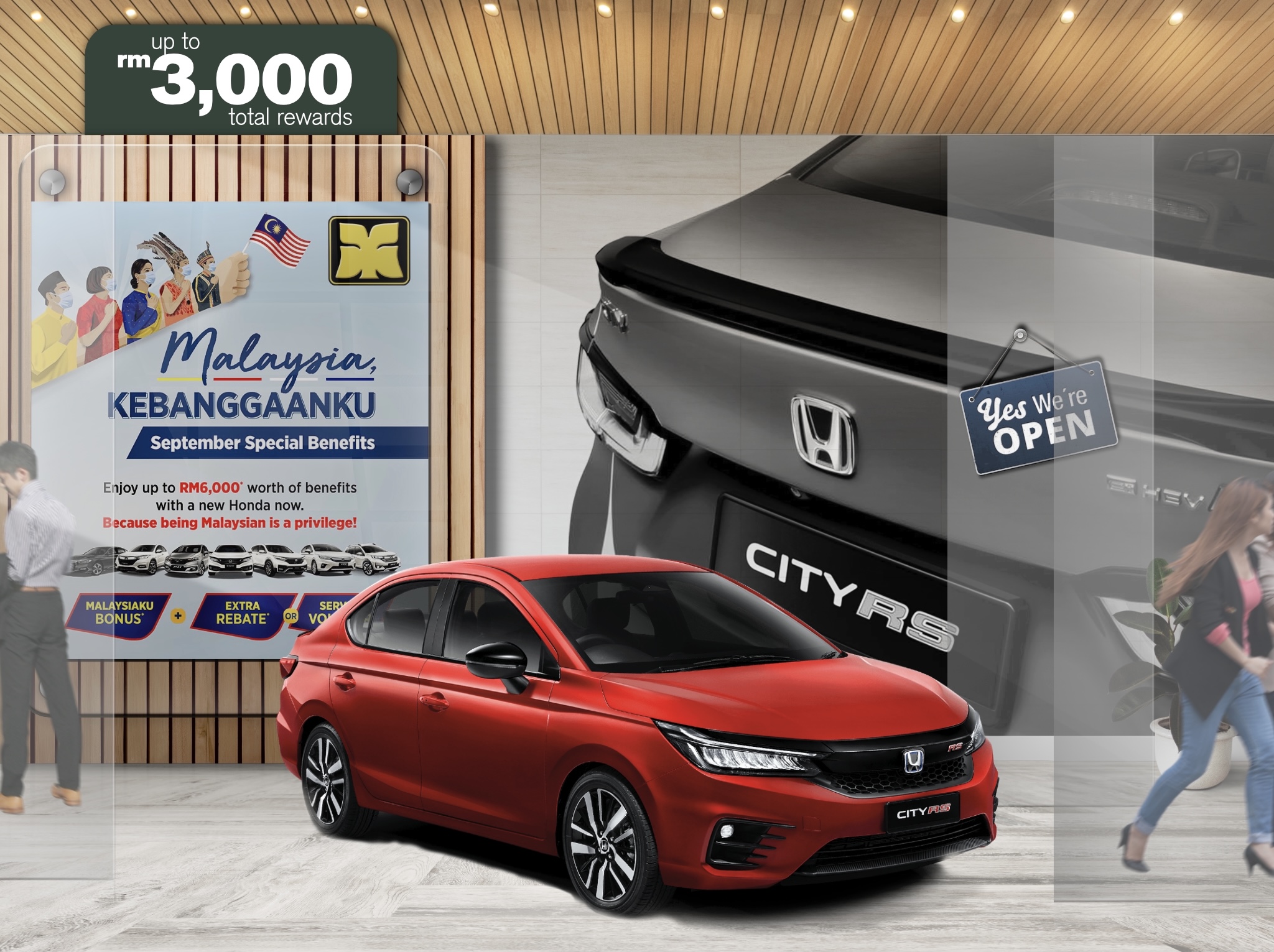 Glass Mirage Yong Ming Motor Honda Malaysia September 2021 Promotion City
