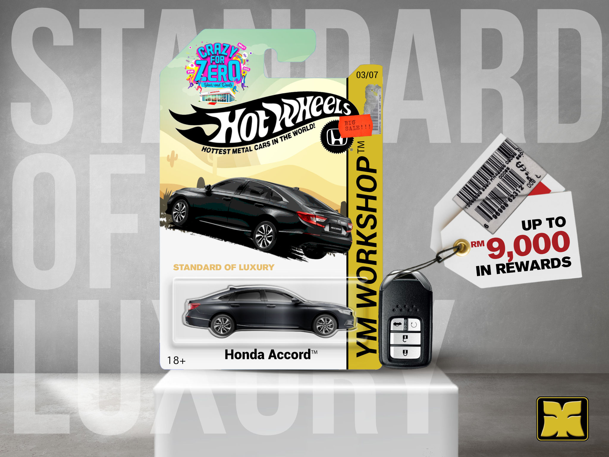 Honda Hot Wheels Yong Ming Motor Honda Malaysia October 2021 Crazy For Zero Promotion Accord