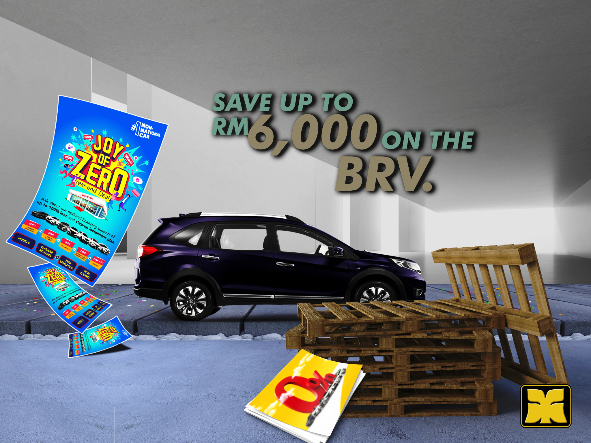 Milk Crate Yong Ming Motor Honda Malaysia November 2021 Joy Of Zero Promotion BRV