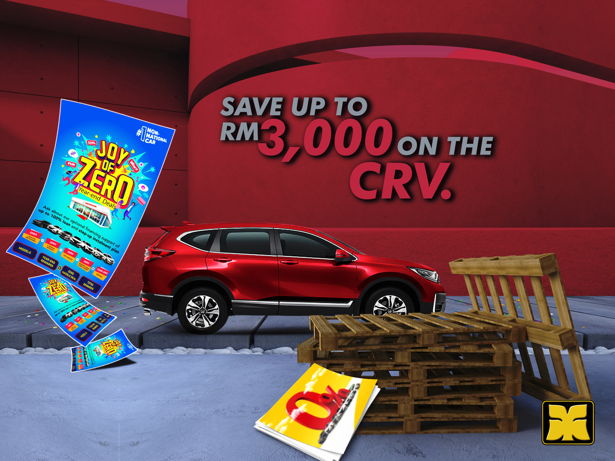 Milk Crate Yong Ming Motor Honda Malaysia November 2021 Joy Of Zero Promotion CRV