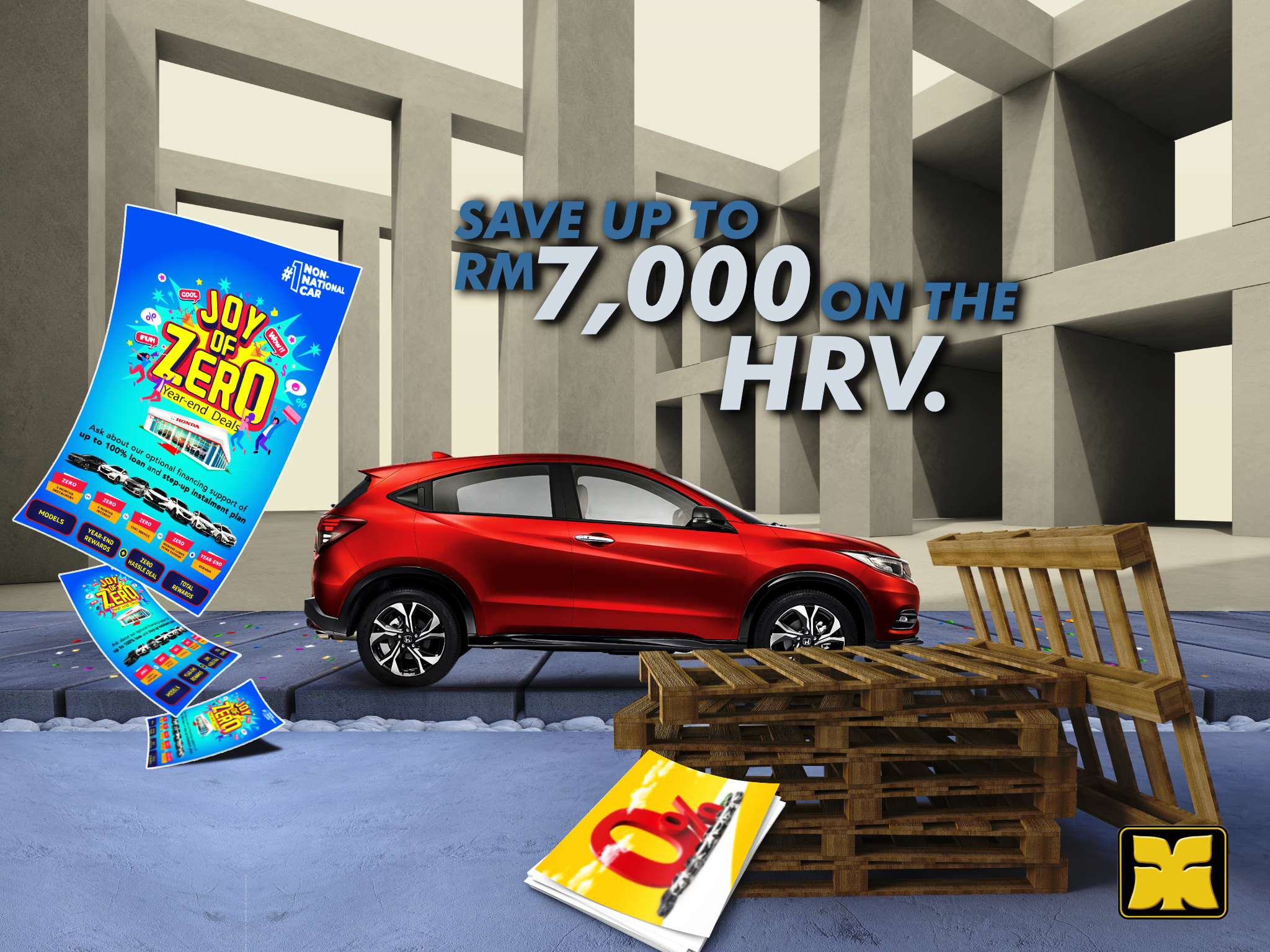 Milk Crate Yong Ming Motor Honda Malaysia November 2021 Joy Of Zero Promotion HRV